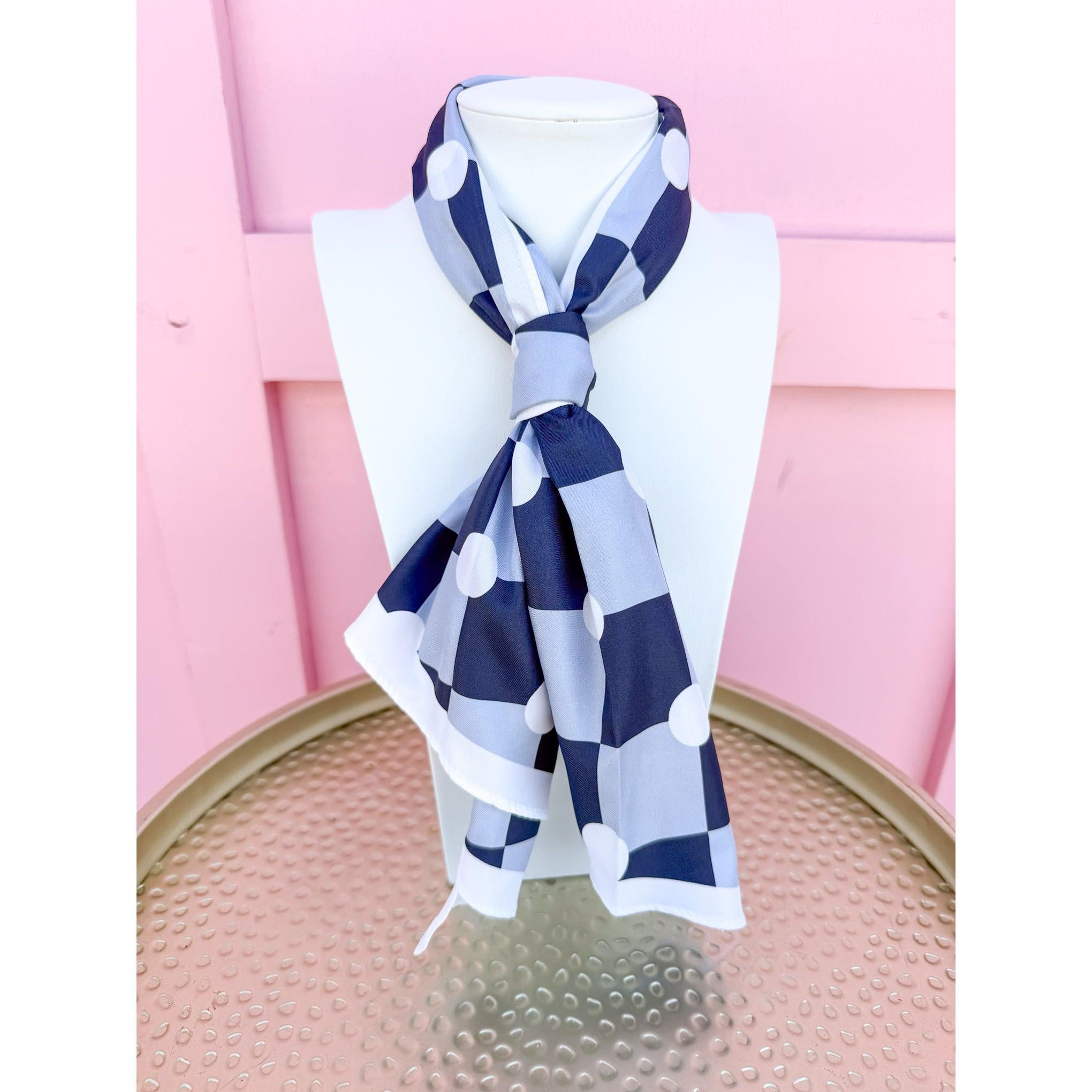 Dotted Lattice Drew Scarf