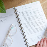 Dove Grey Church Notes Book
