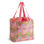 Drawstring Family Tote: Cottage Shells