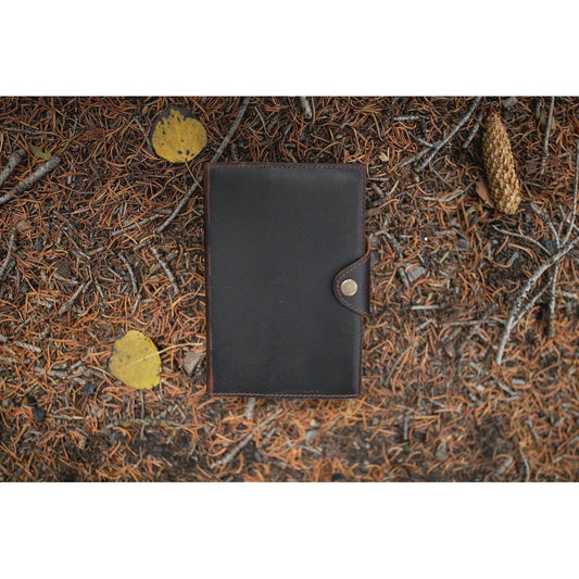 Drifter Leather Journal Dark Walnut