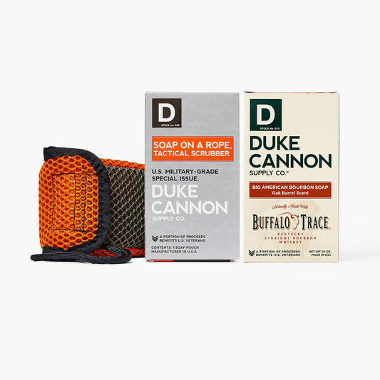 Duke Cannon Bourbon Tactical Bundle