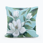 Emma Magnolia Branch Square Pillow - 22x22