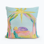 Emma Nativity Square Pillow - 18x18