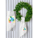 Emma's Hydrangeas In Pink Wreath Sash