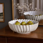 Encanto Orlando Large Bowl - Cream & White