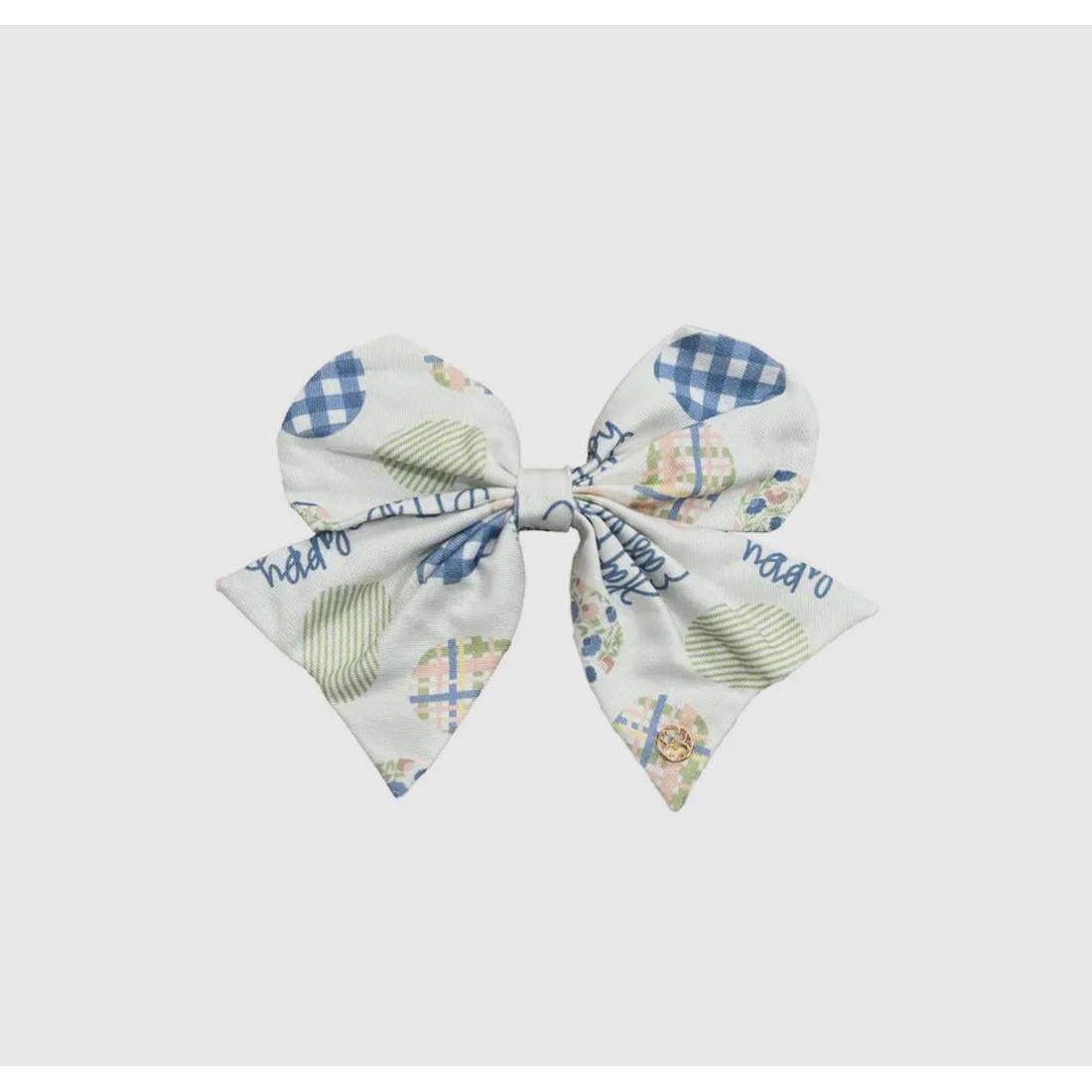 Fabric Bow | Easter Eggs