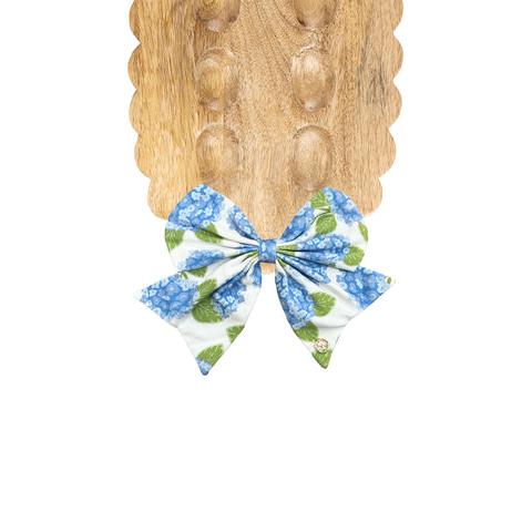 Fabric Bow | Hydrangea
