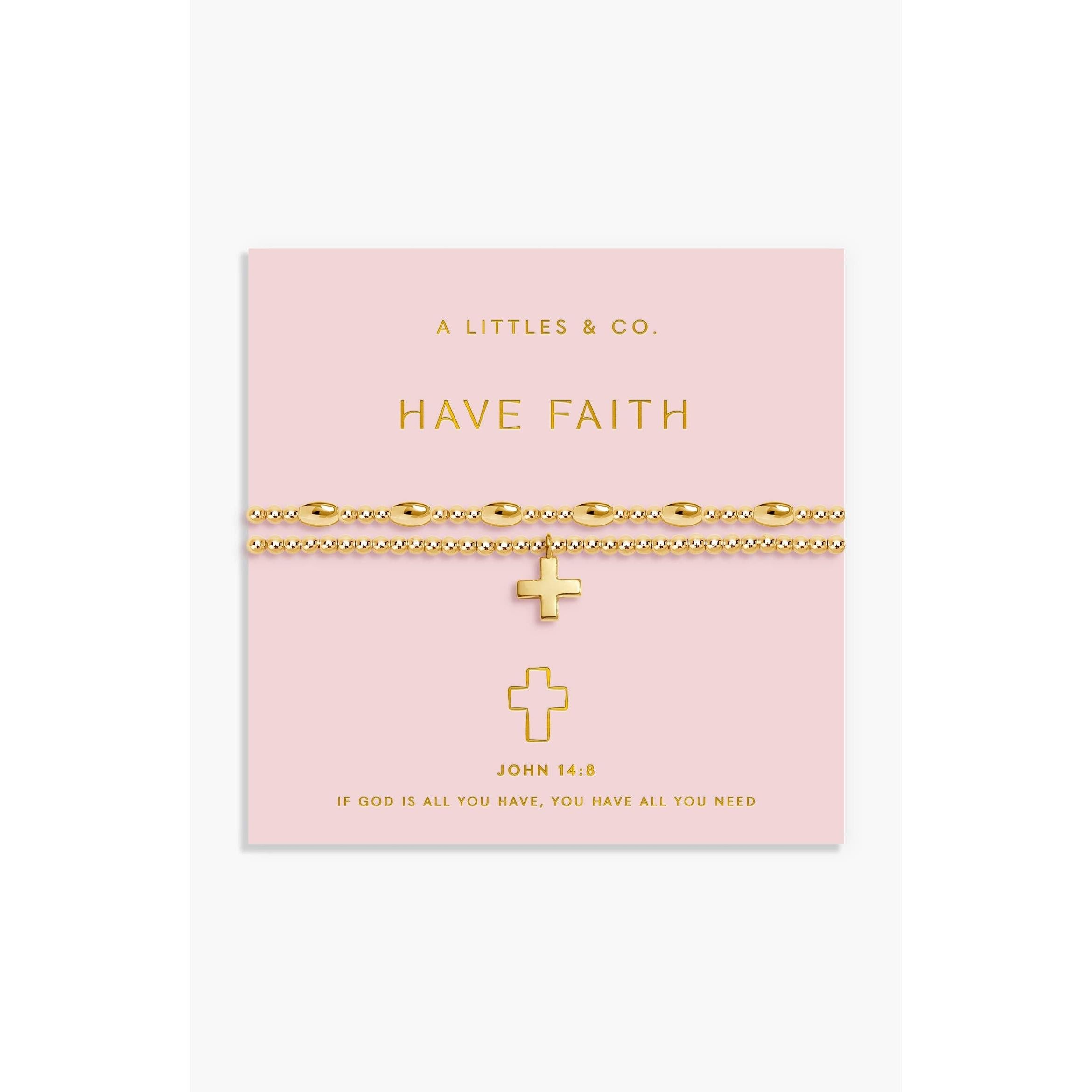 Faith A Little | 'Have Faith' Bracelet