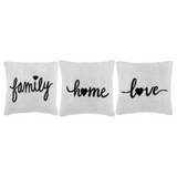 Family Knit Pillow