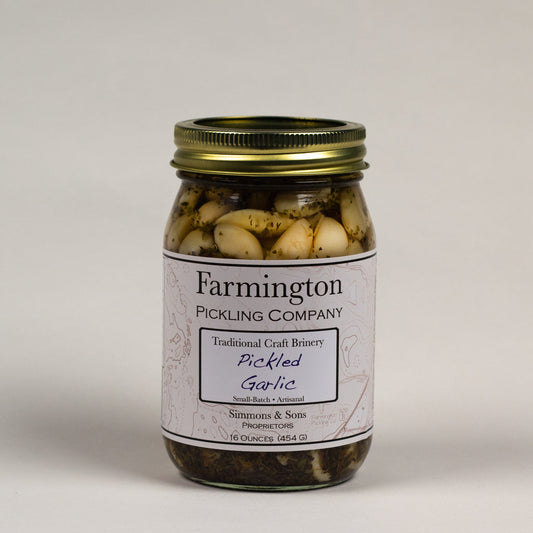 Farmington Pickled Garlic 16oz