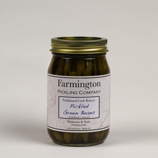 Farmington Pickled Green Beans 16oz