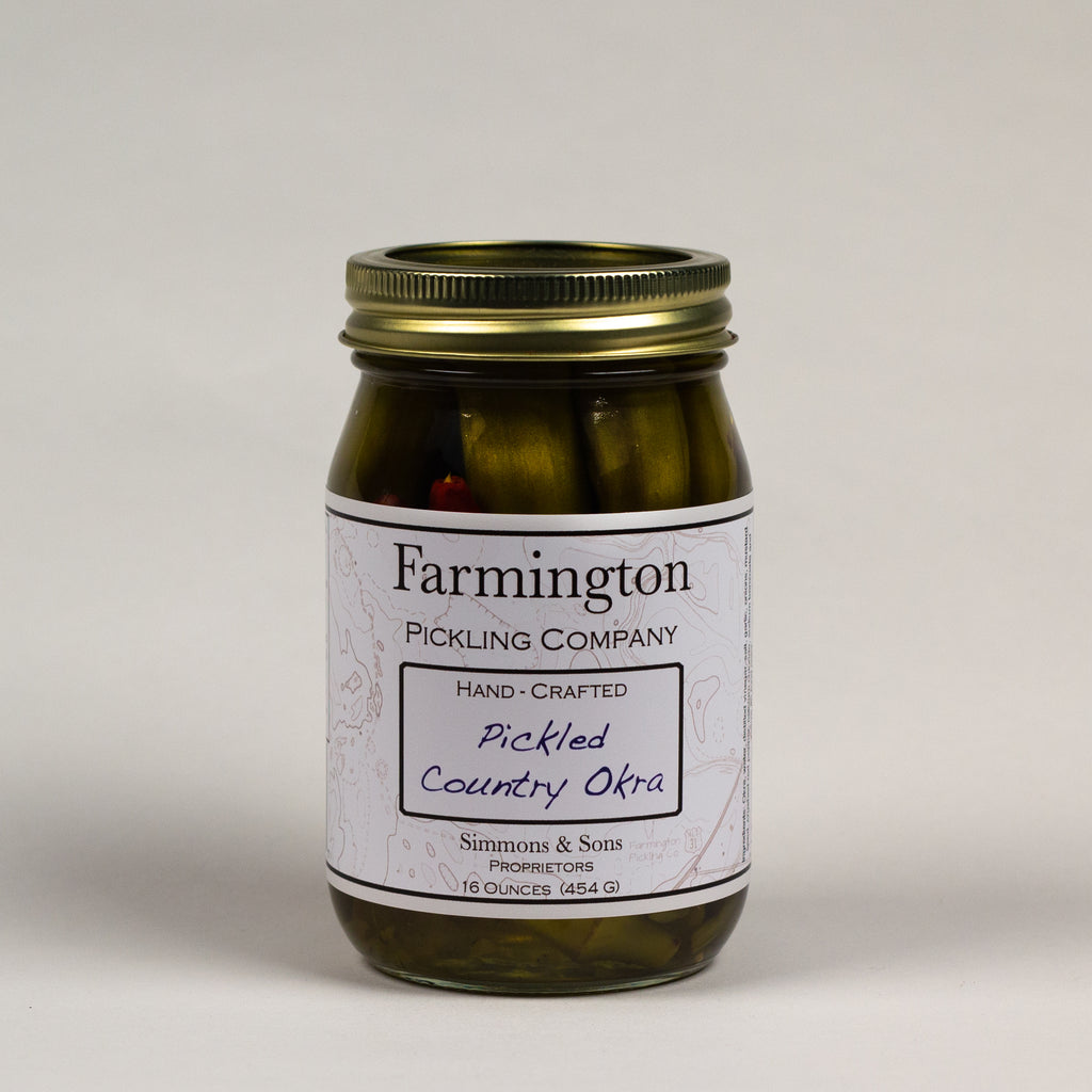 Farmington Pickled Okra - 16oz