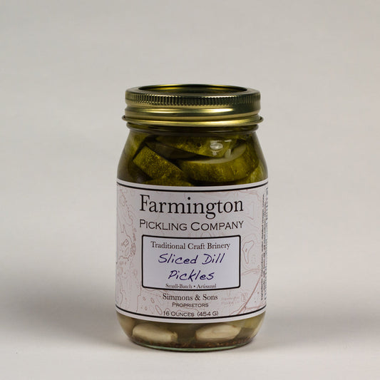 Farmington Sliced Dill Pickles 16oz