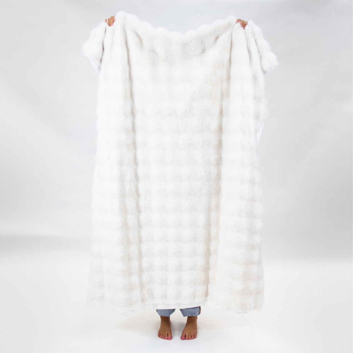 Faux Fur Throw Blanket