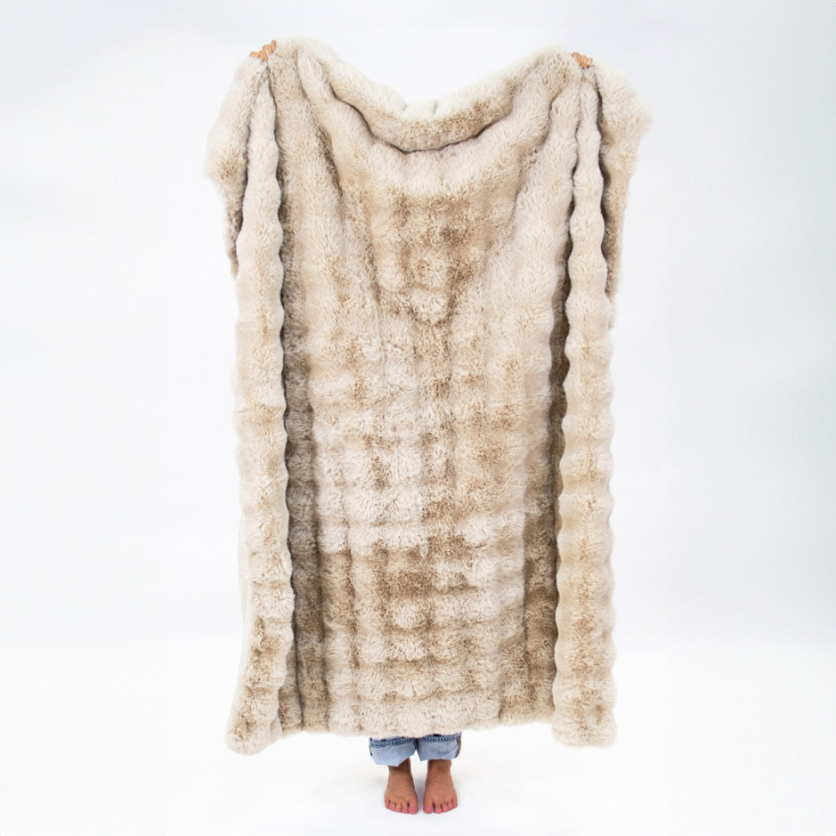 Faux Fur Throw Blanket