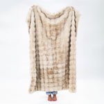 Faux Fur Throw Blanket