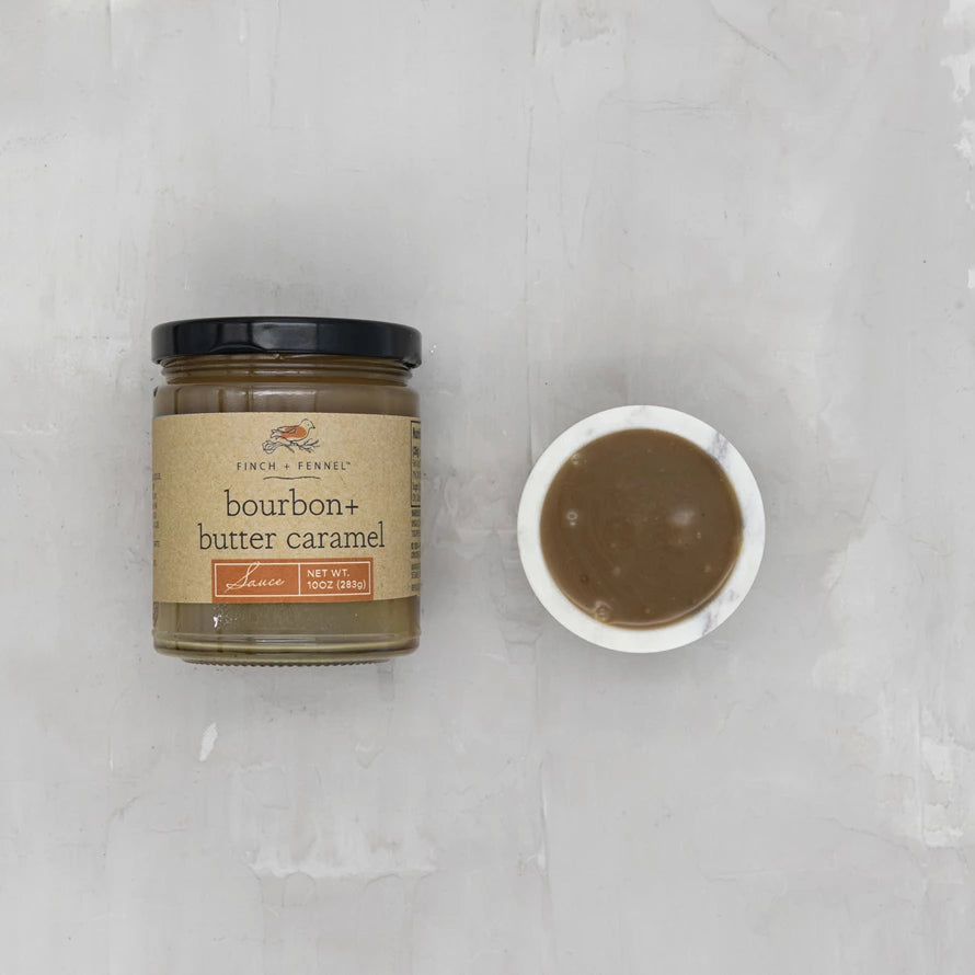 Finch + Fennel Bourbon + Caramel Sauce