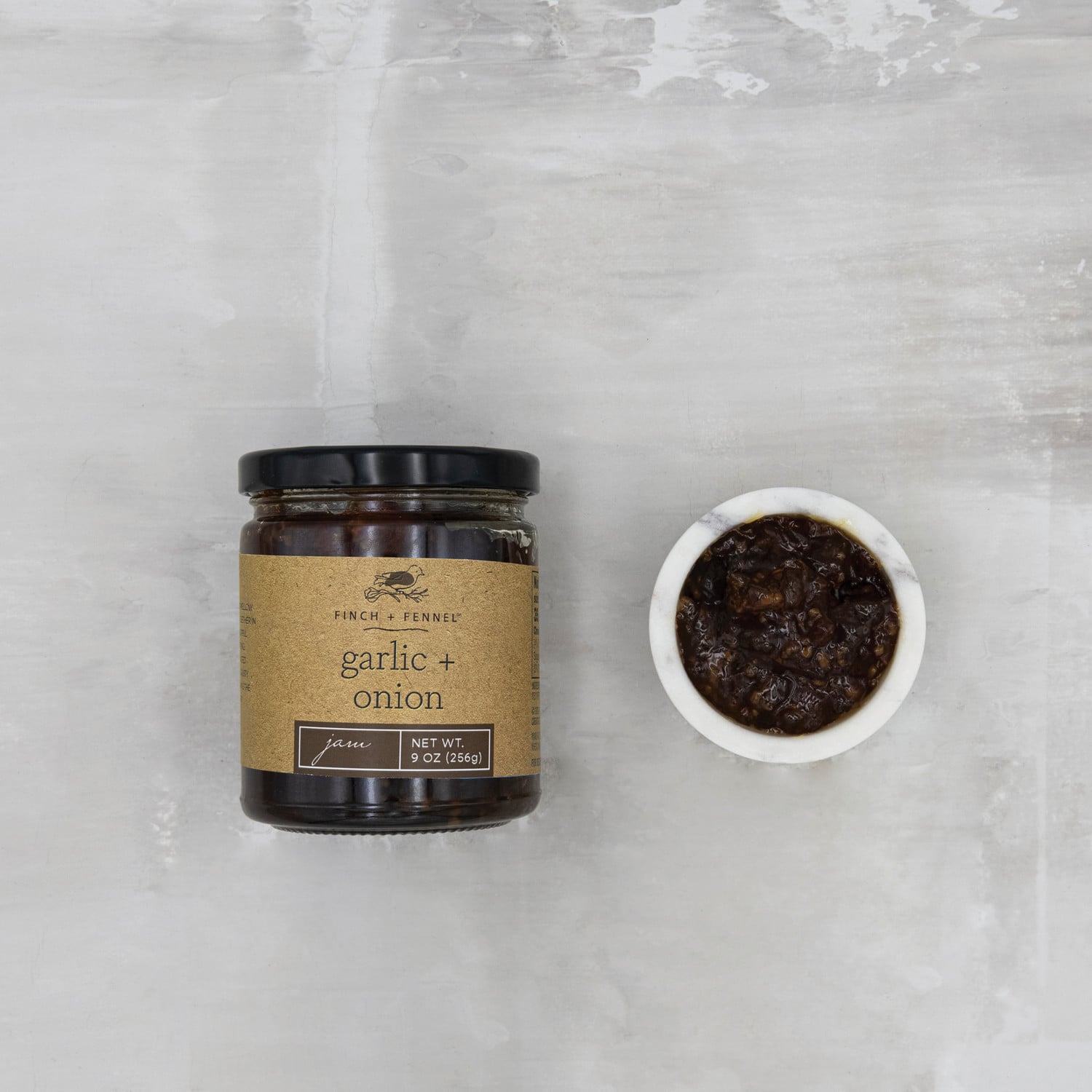 Finch + Fennel Garlic Onion Jam