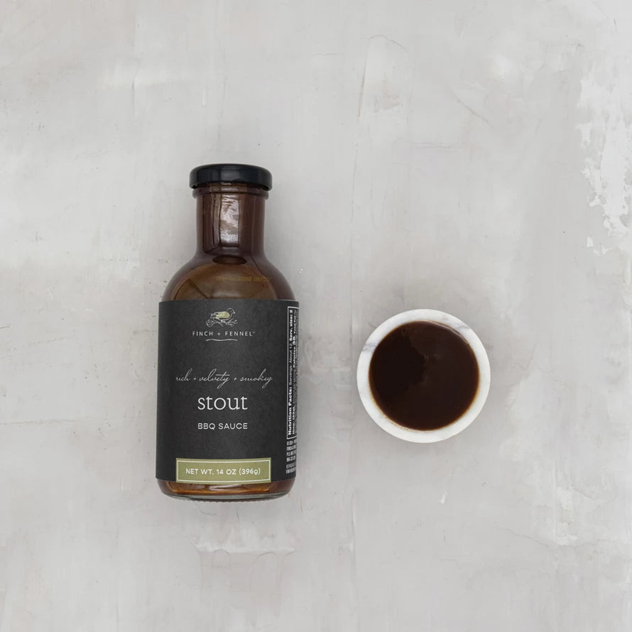 Finch + Fennel Stout BBQ Sauce 14oz.