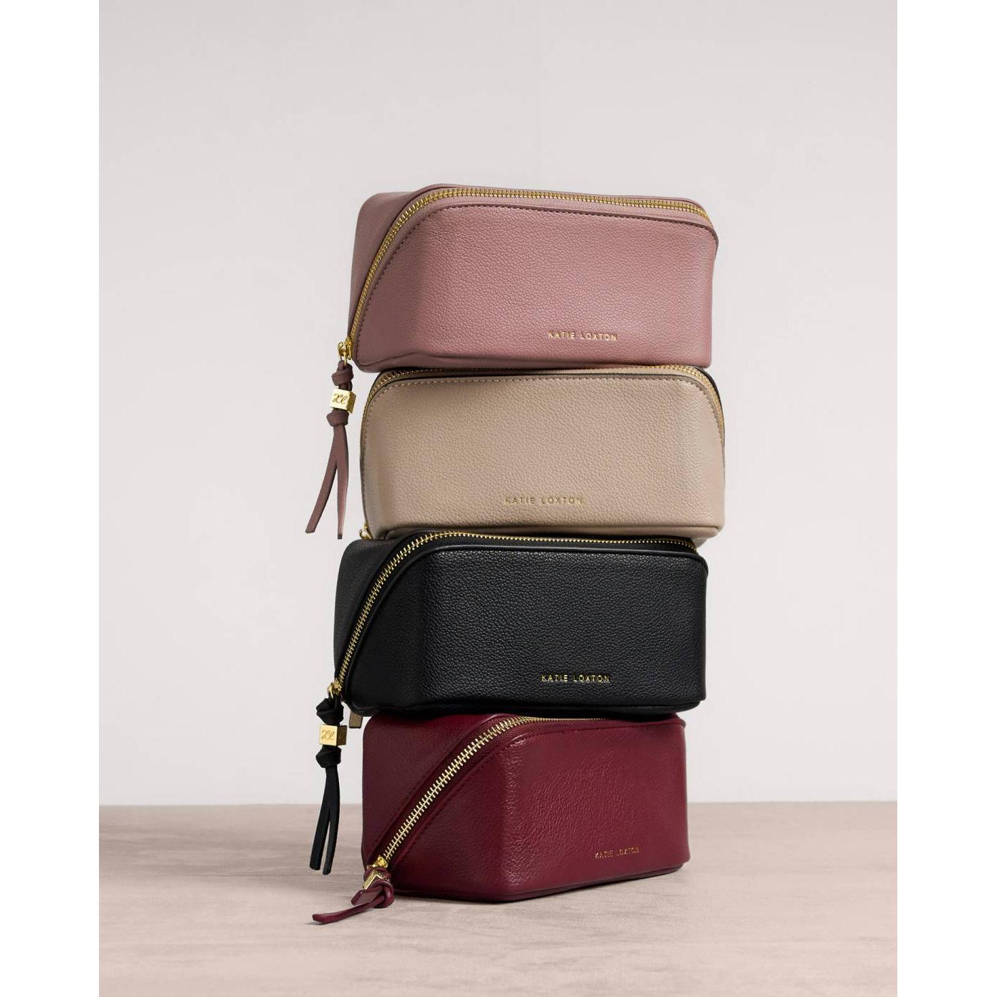Fold-Out Mirror Make Up Bag