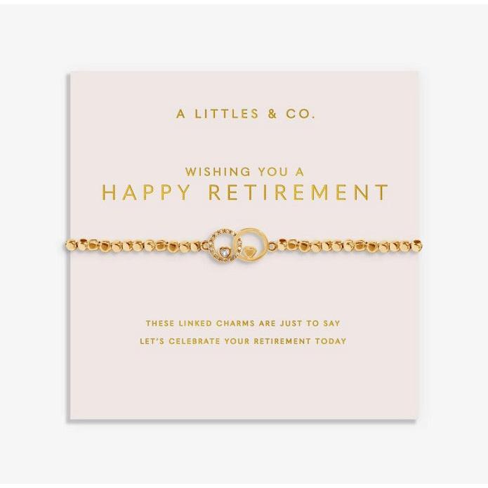 Forever Yours | 'Wishing You A Happy Retirement' Bracelet