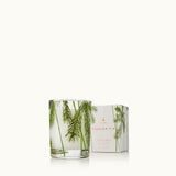 Frasier Fir Votive Candle Pine Needle Design