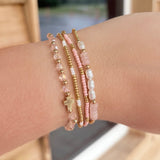 Beautifully Beaded Bracelet Stack
