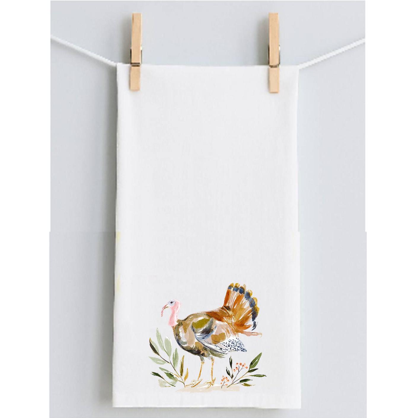 Autumn Heritage Turkey Tea Towel