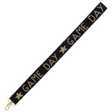 Game Day Black Beaded Strap