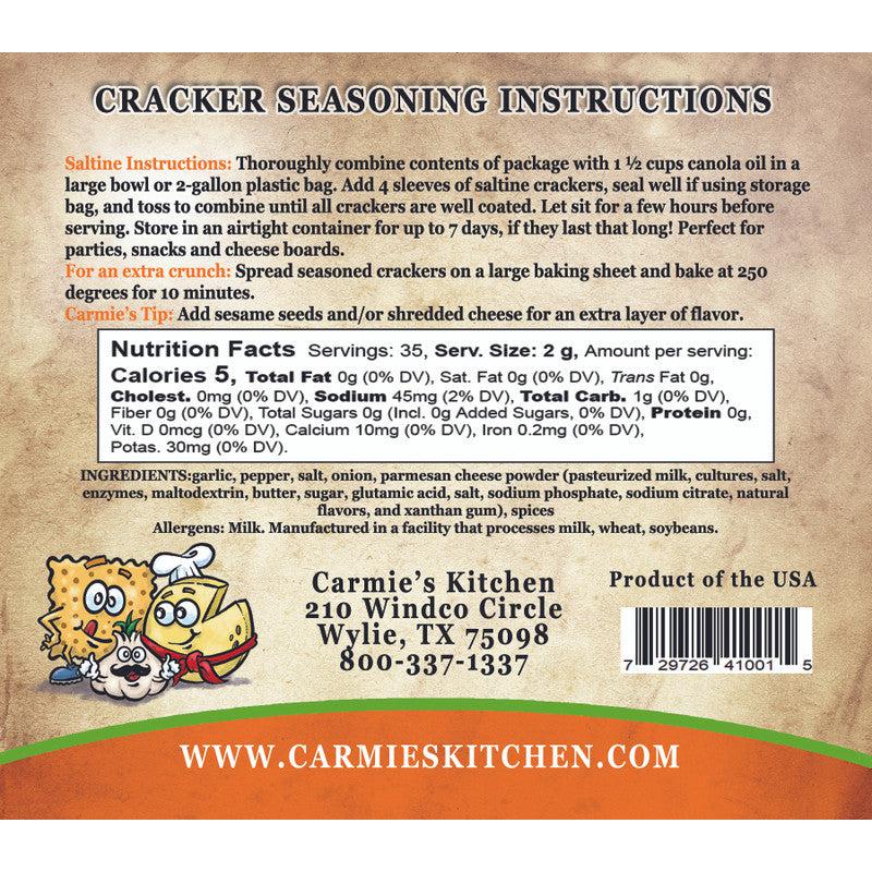 Garlic Parmesan Cracker Seasoning