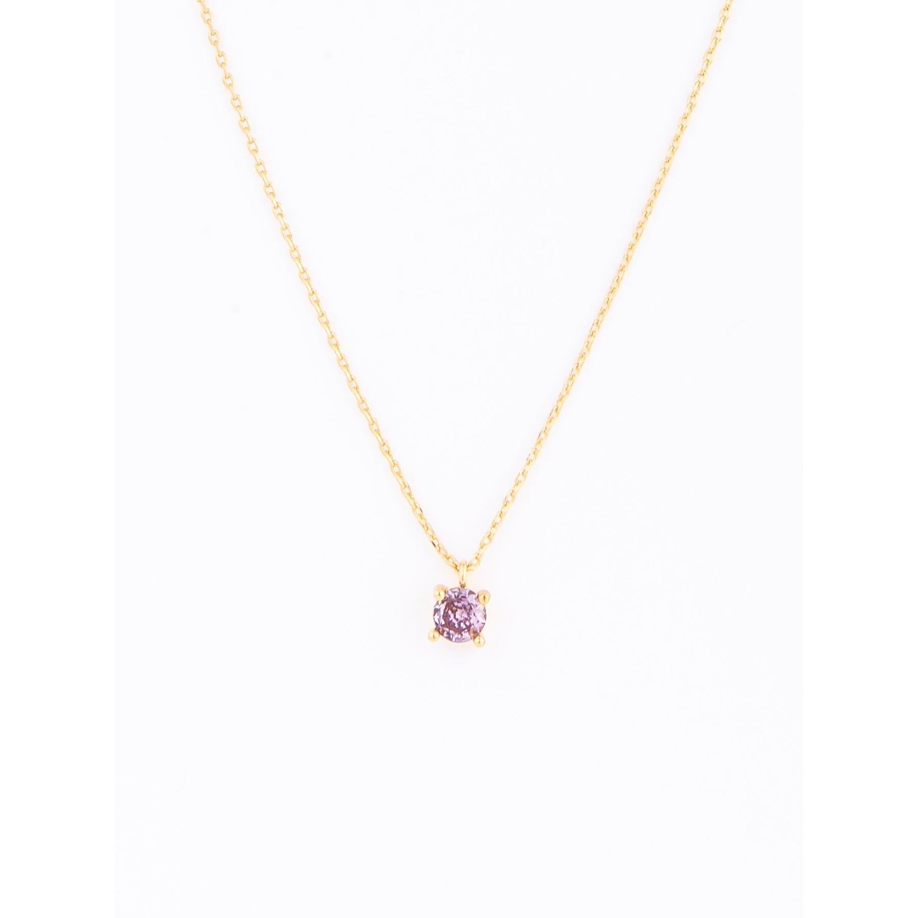 Girl Birthstone Necklace