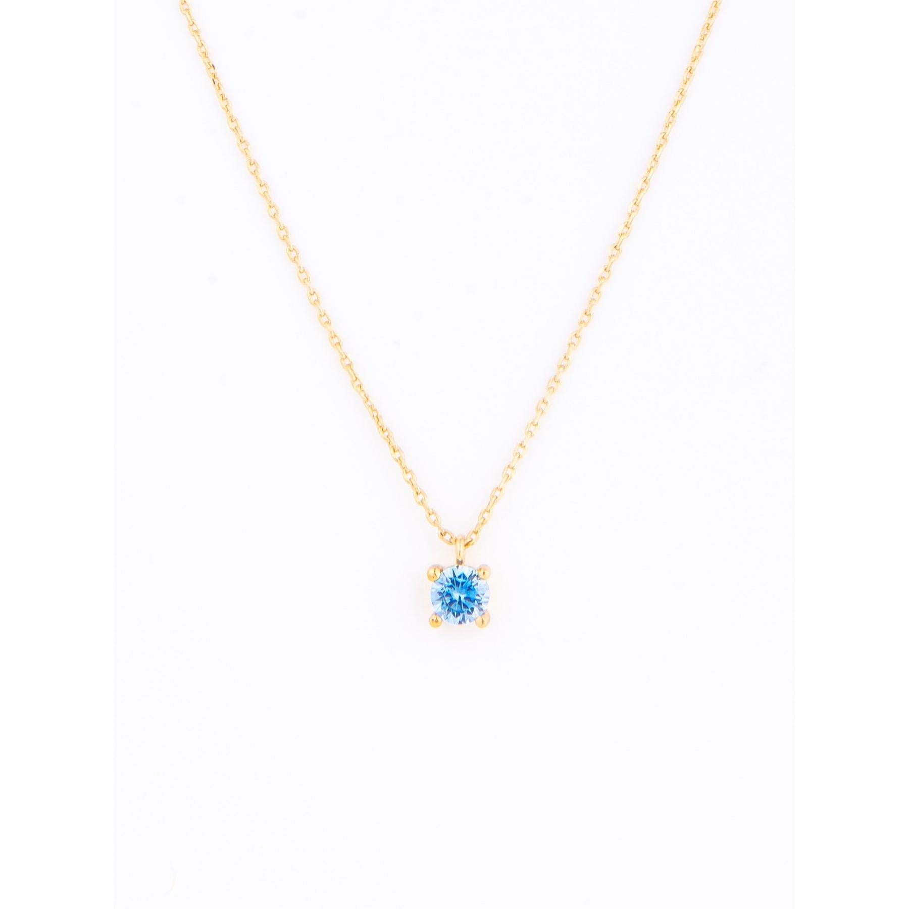 Girl Birthstone Necklace