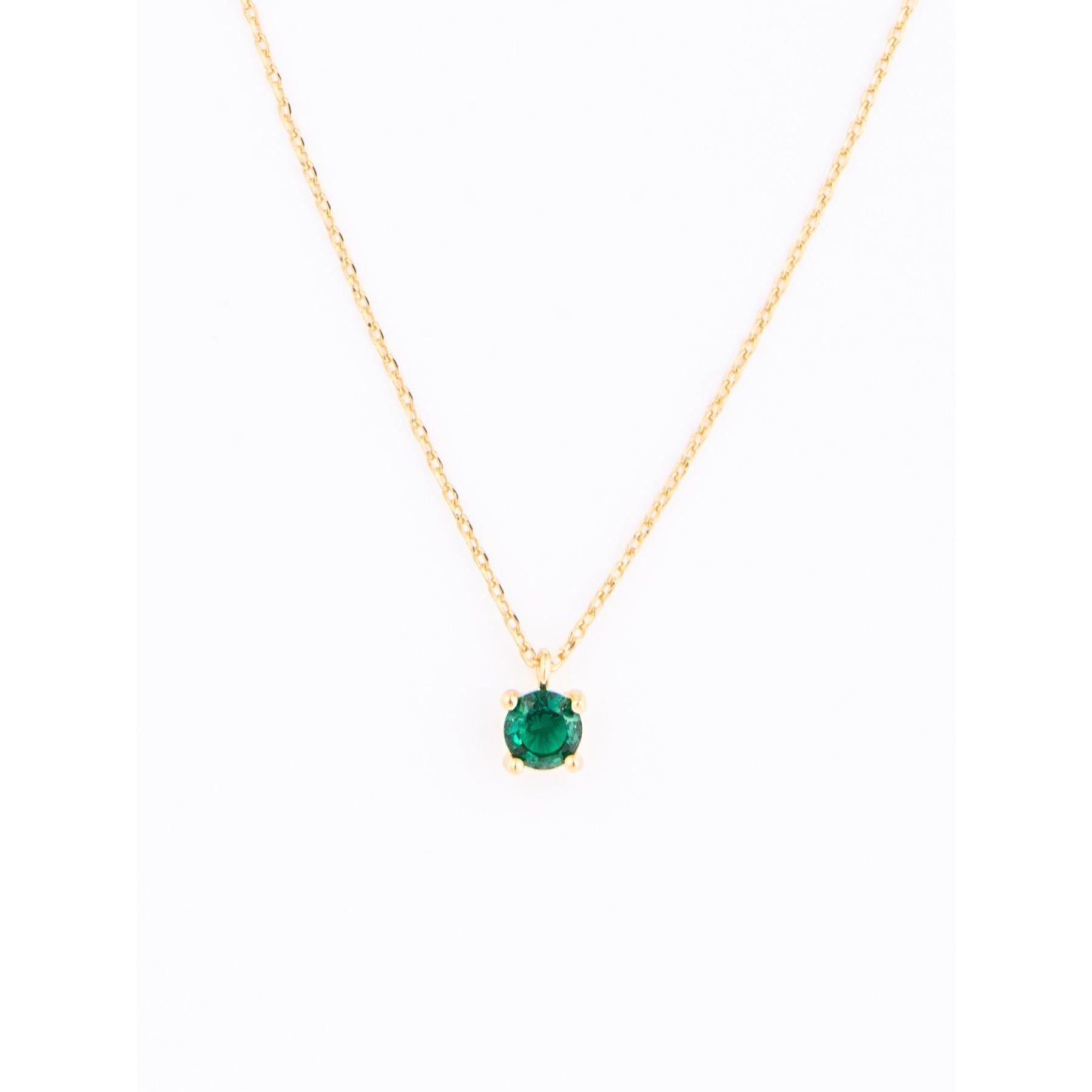Girl Birthstone Necklace