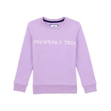 Girls Laurel Crew Sweatshirt - Lilac