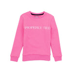 Girls Laurel Crew Sweatshirt - Pink
