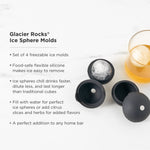 Glacier Rocks Ice Sphere Molds