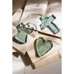 Glass Cross Suncatcher