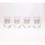 Go Get Em Tiger Wine Glass Gift Set