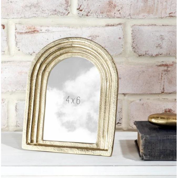 Gold Arch Resin Frame 4x6