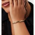 Gold Bangle Bracelet - Brynley S/M