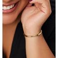Gold Bangle Bracelet - Brynley S/M