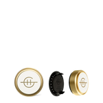 Gold Car Diffuser with 1 Replacement Scent Disk