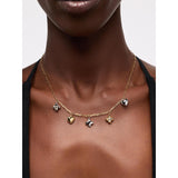 Gold Charm Necklace - Azura