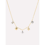 Gold Charm Necklace - Azura