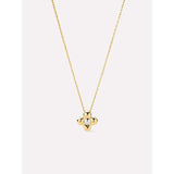 Gold Flower Necklace - Liora Pendant Mini