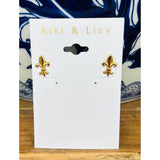 Gold Saints Studs