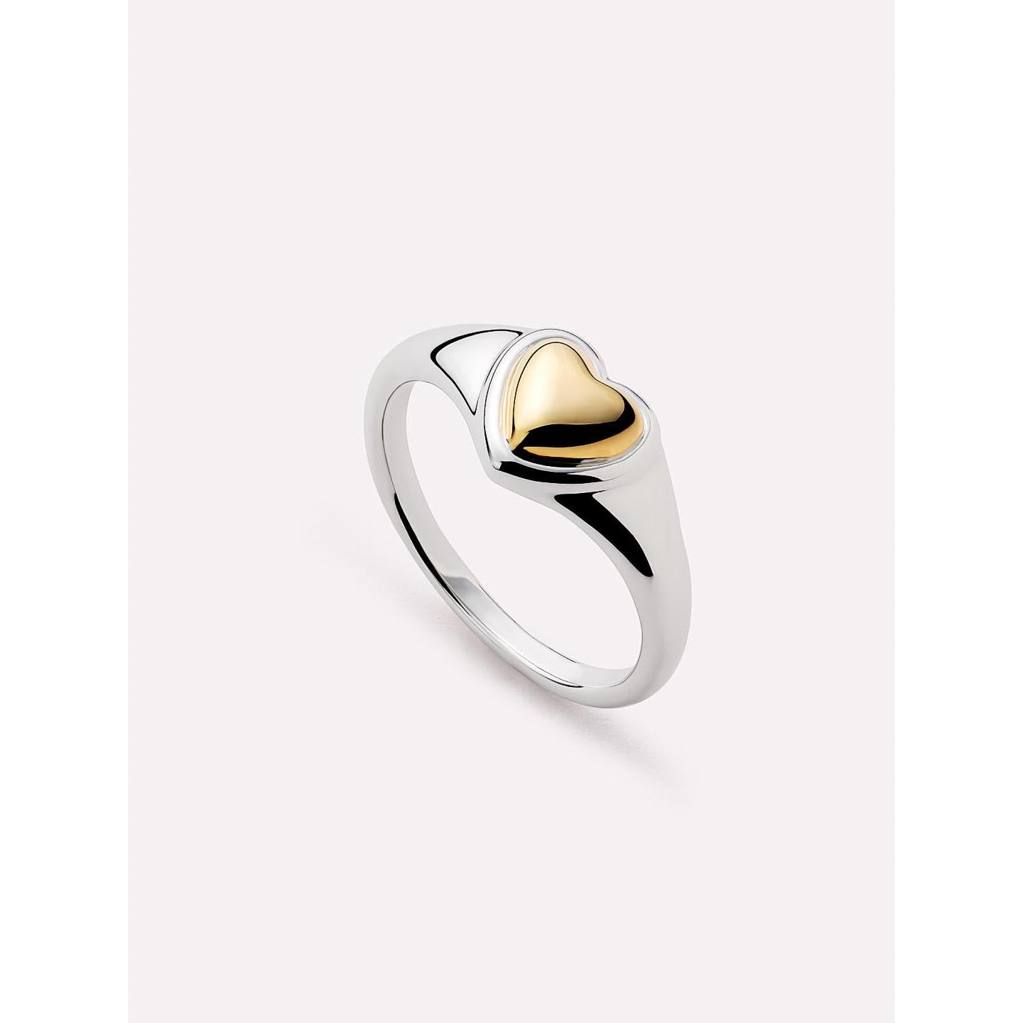 Gold/Silver Signet Ring - Elysia