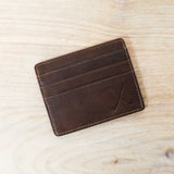 Golf Leather Embossed Slim Wallet