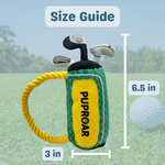 Golf Squeaky and Crinkle Dog Toy