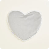 Gray Marshmallow Heart Warmie